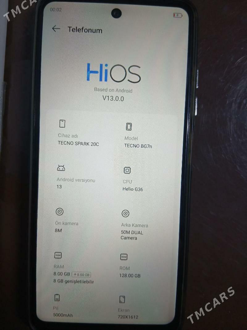 Tecno 20 spark - Parahat 5 - img 2