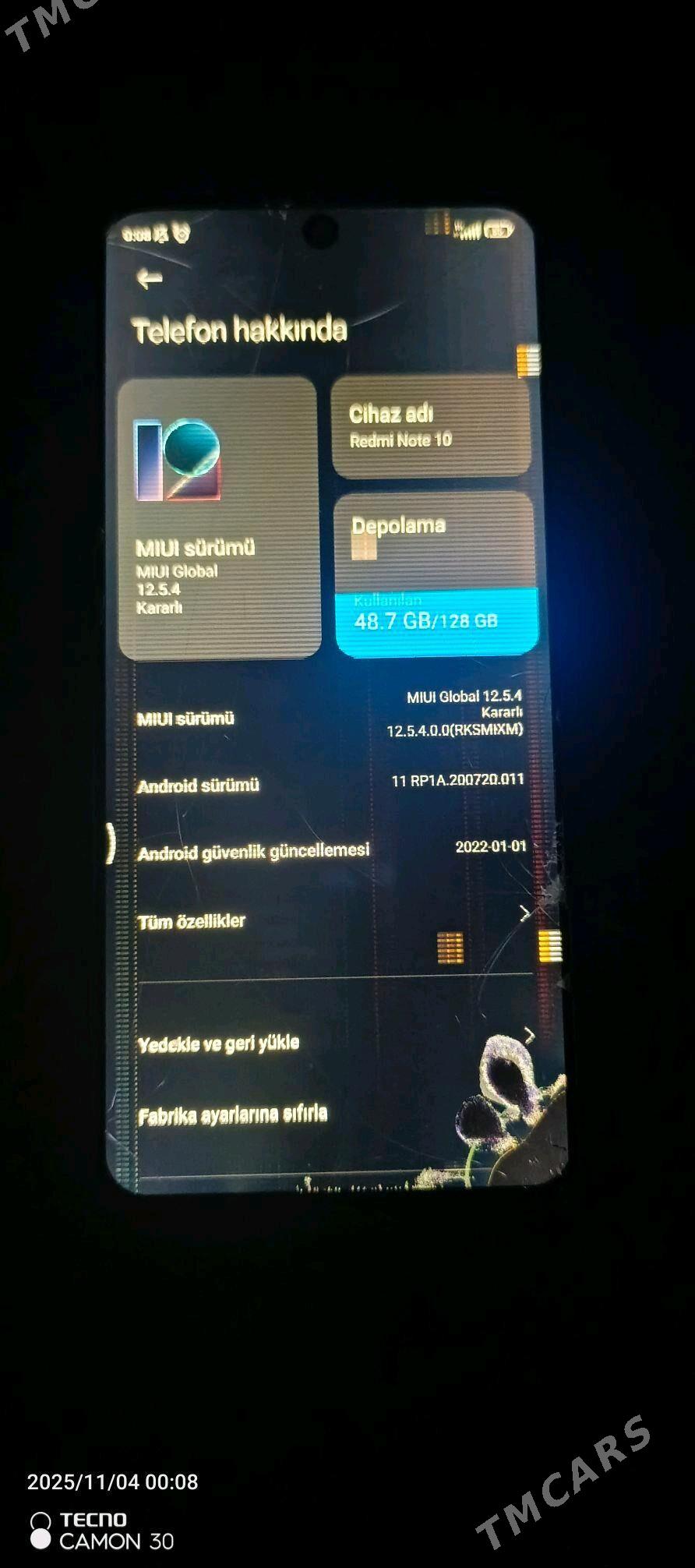 redmi not10 128/5g - Туркменабат - img 2