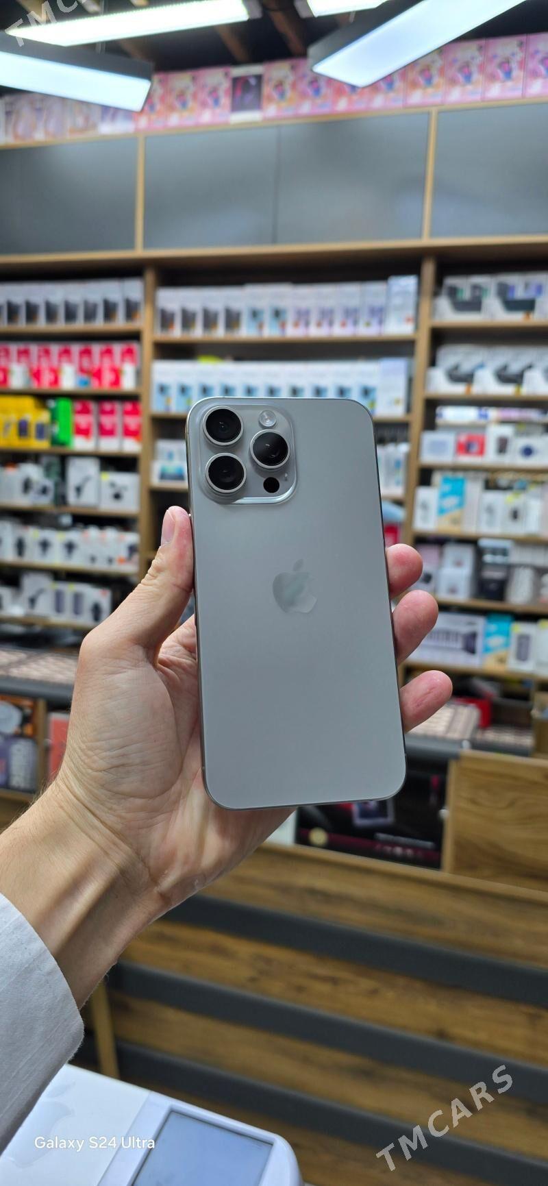 IPHONE 15 PRO MAX 98% - Ашхабад - img 1