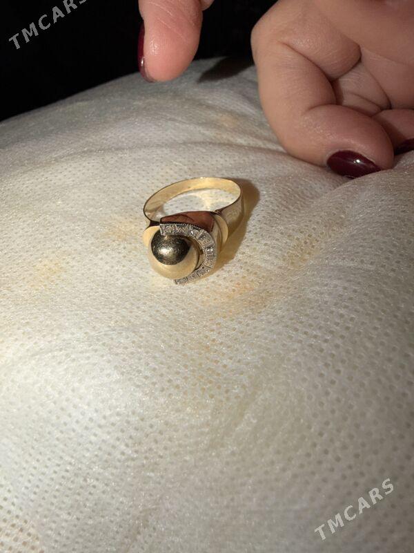 Кольцо с фианитами. - Ашхабад - img 1