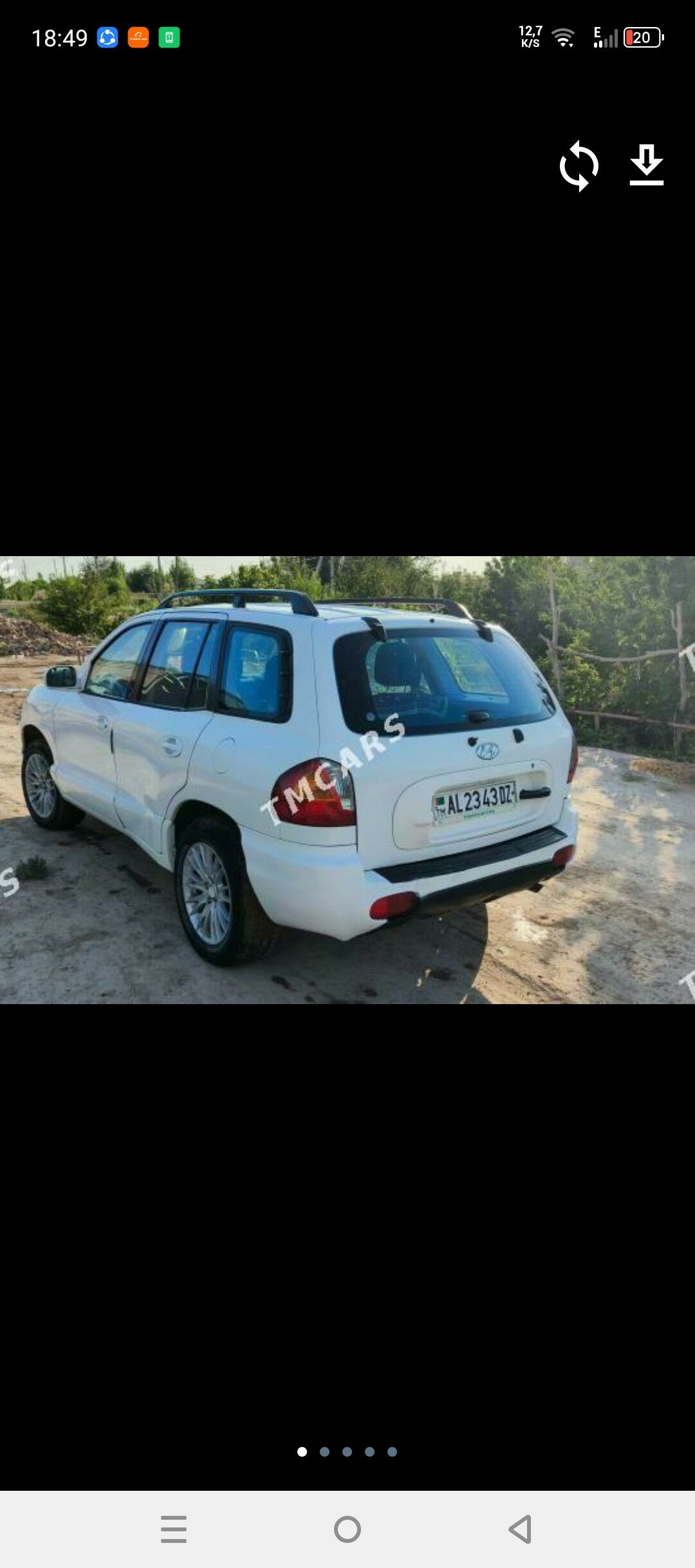 Hyundai Santa Fe 2002 - 100 000 TMT - Гороглы (Тагта) - img 5