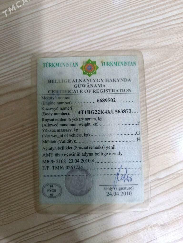 Toyota Camry 1999 - 135 000 TMT - Туркменгала - img 9