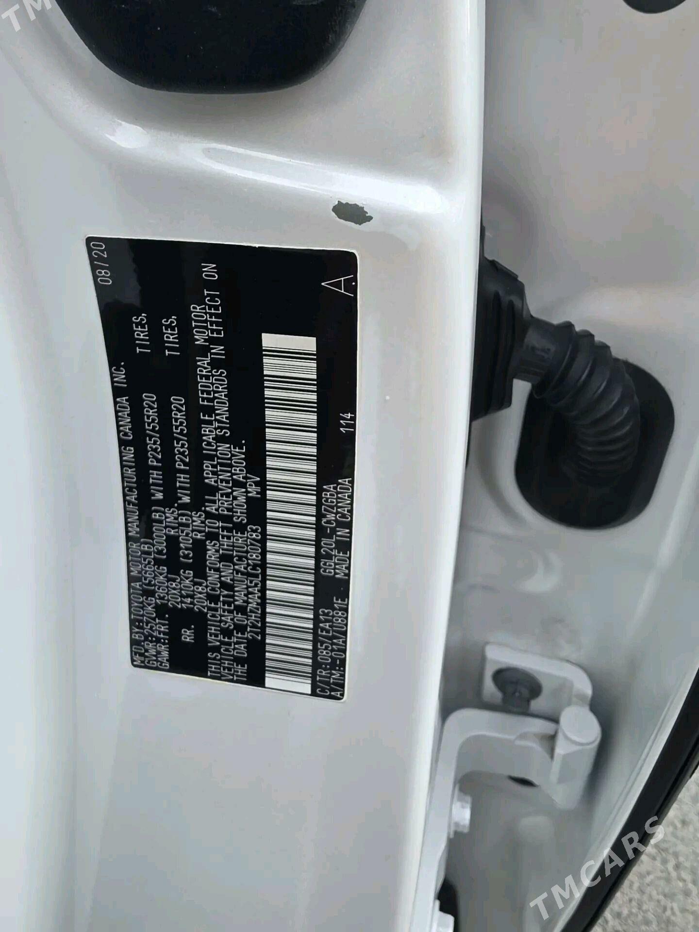 Lexus RX 350 2020 - 600 000 TMT - Ашхабад - img 5