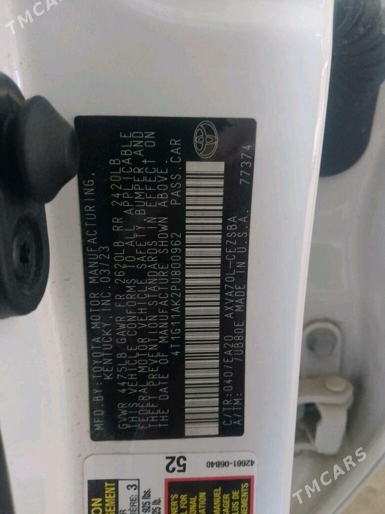 Toyota Camry 2023 - 330 000 TMT - Векильбазар - img 7