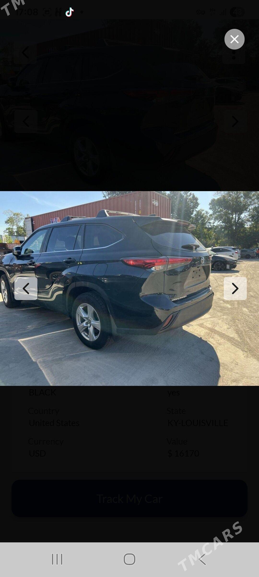 Toyota Highlander 2023 - 520 000 TMT - Мургап - img 7