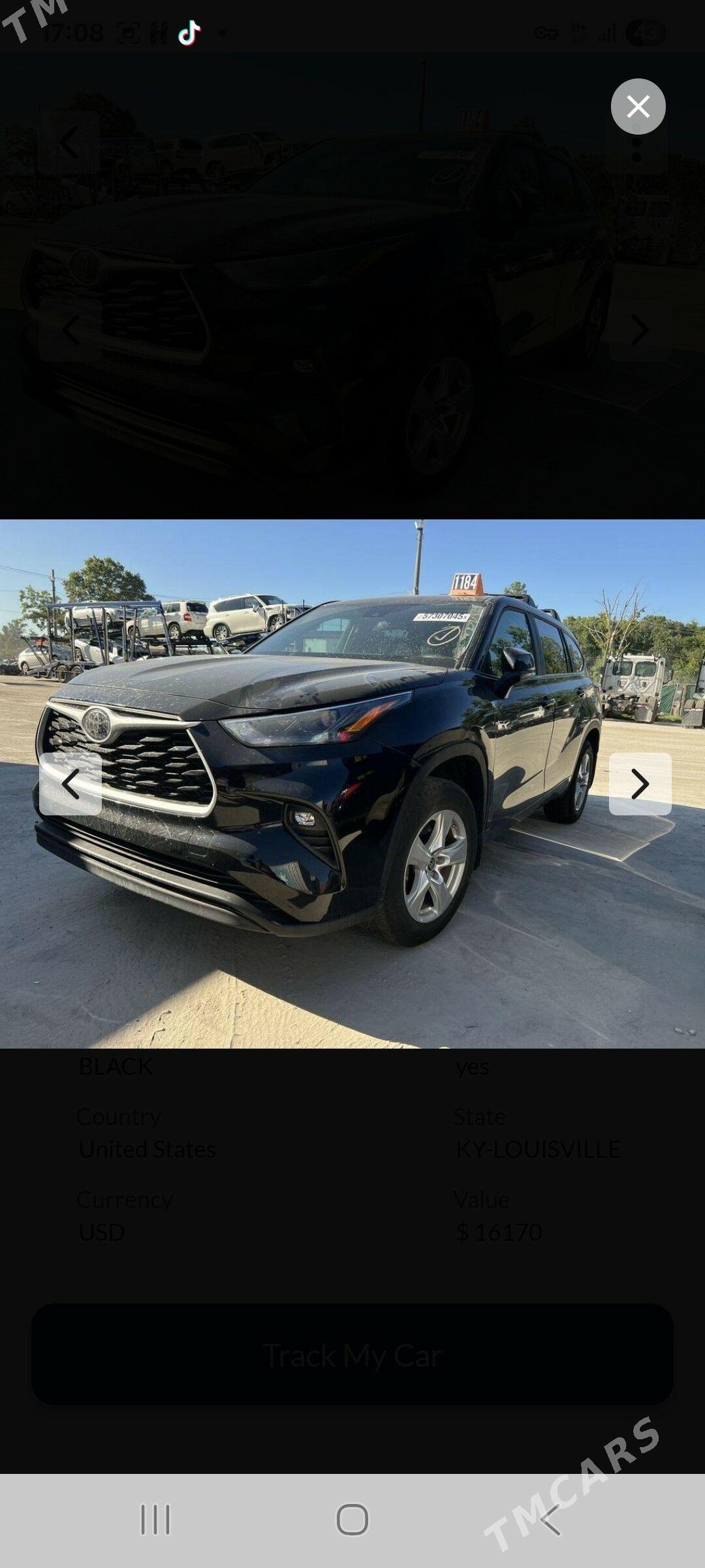 Toyota Highlander 2023 - 520 000 TMT - Мургап - img 4