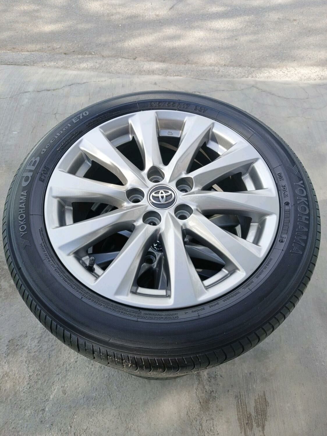 Orginal Camry disge teker 17 5 000 TMT - Бедев - img 1