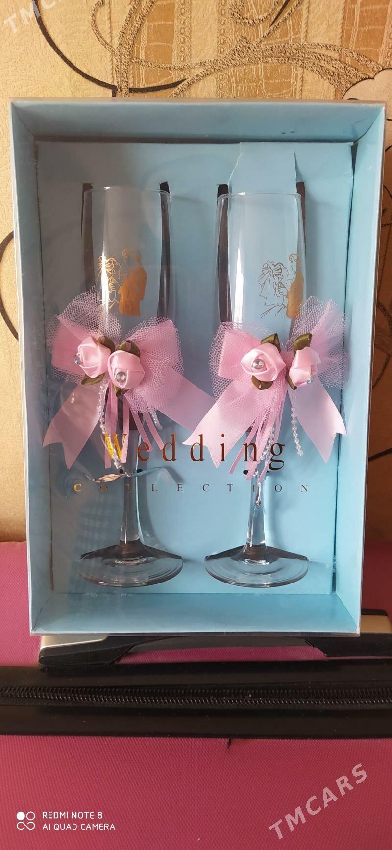 ваза, бокалы - Türkmenabat - img 2