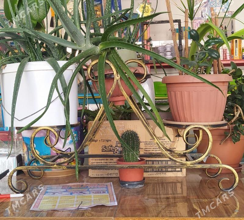 кованая подставка с цветами - Türkmenabat - img 2