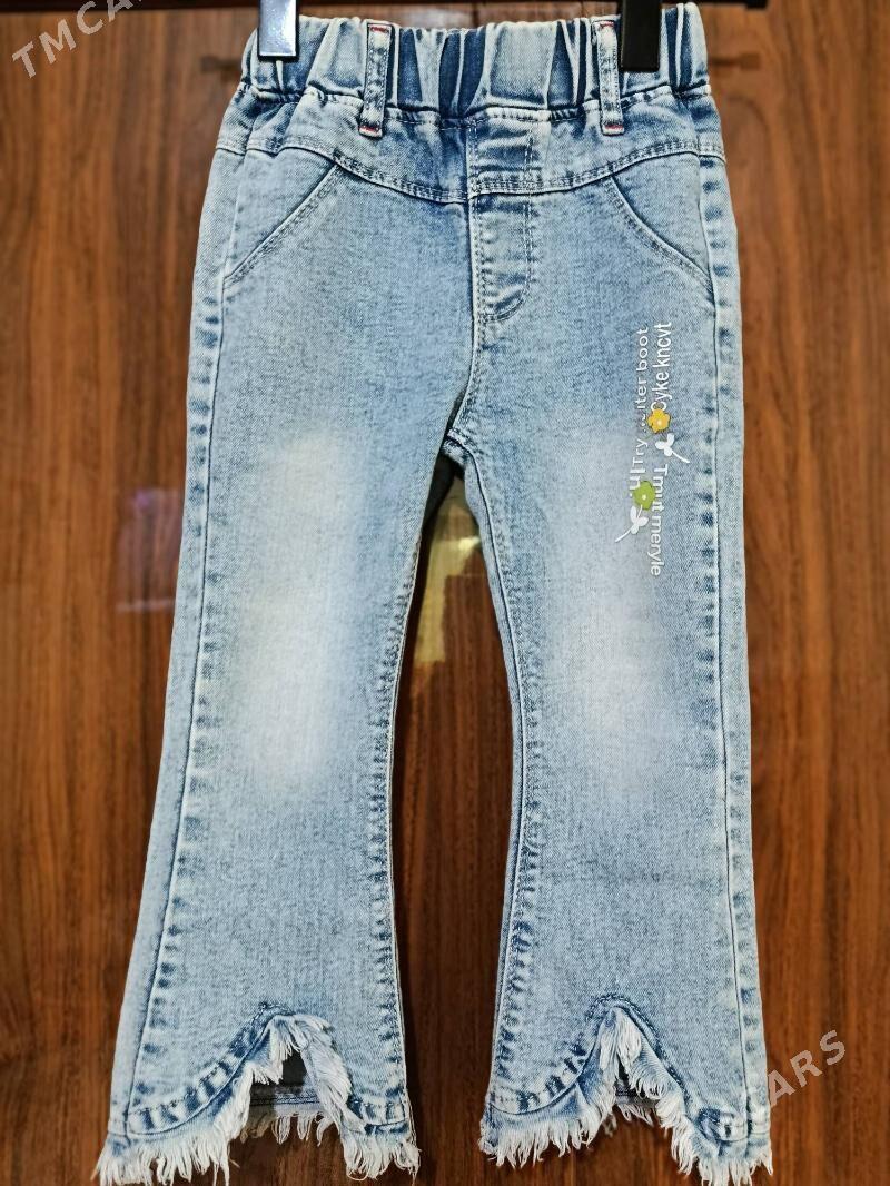 джинсы для девочки 4-5 лет - Туркменабат - img 2