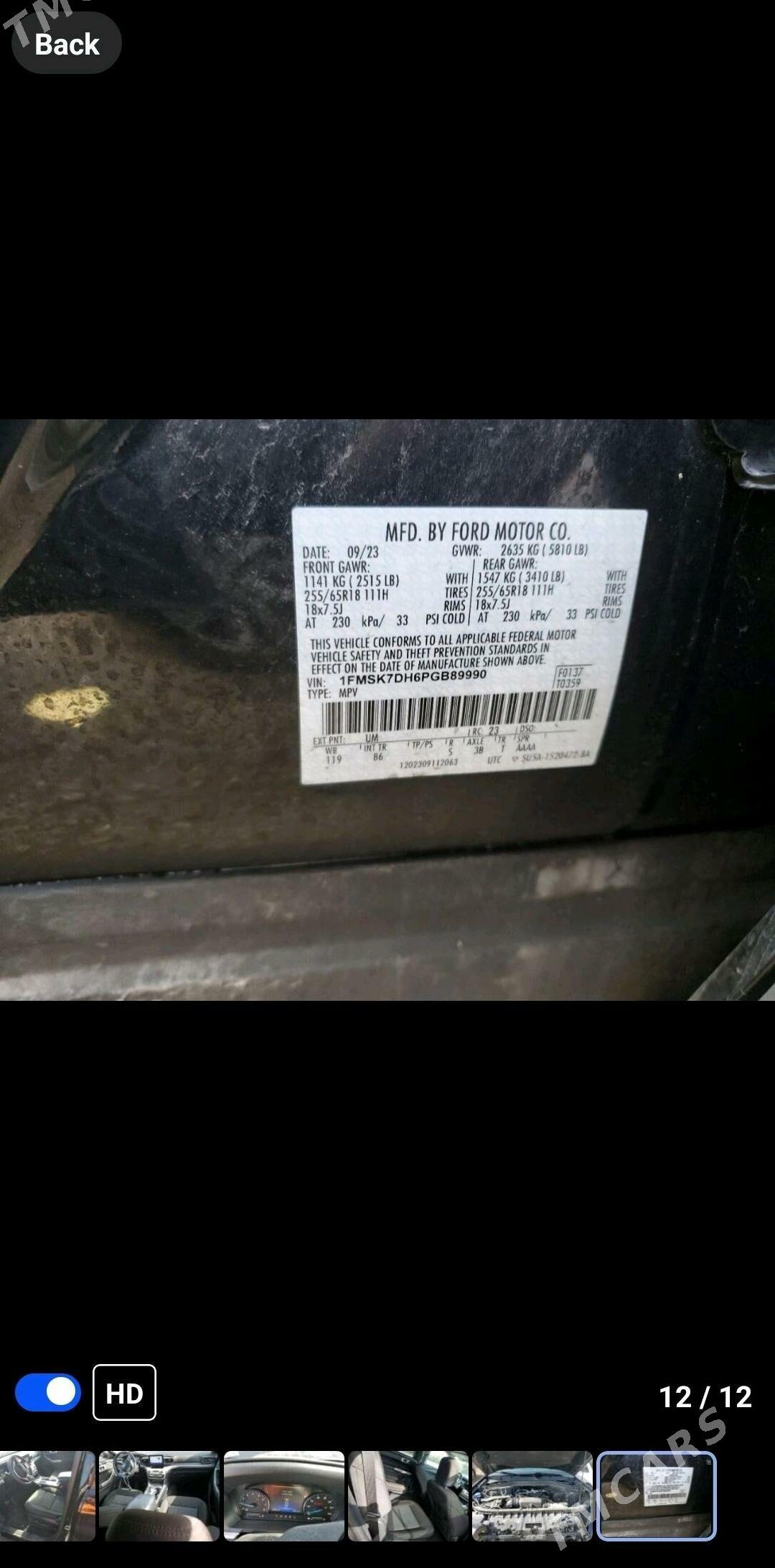 Hyundai Sonata 2021 - 242 000 TMT - Ашхабад - img 9