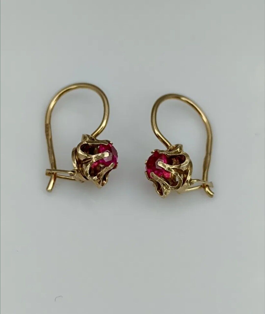 Серьги серебро СССР - Ашхабад - img 3