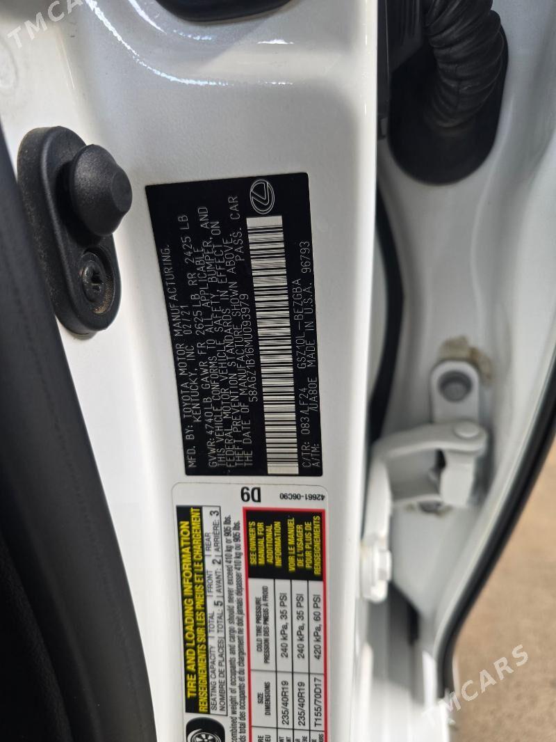 Lexus ES 350 2021 - 558 000 TMT - Ашхабад - img 6