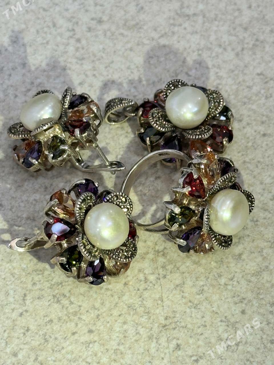 КОМПЛЕКТ СЕРЕБРО 925пр. - 10 mkr - img 2