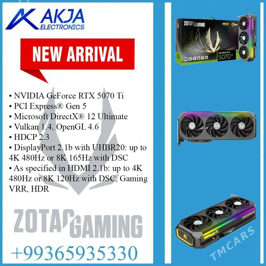 ZOTAC RTX VGA 50 SERIES AMP - Ашхабад - img 2