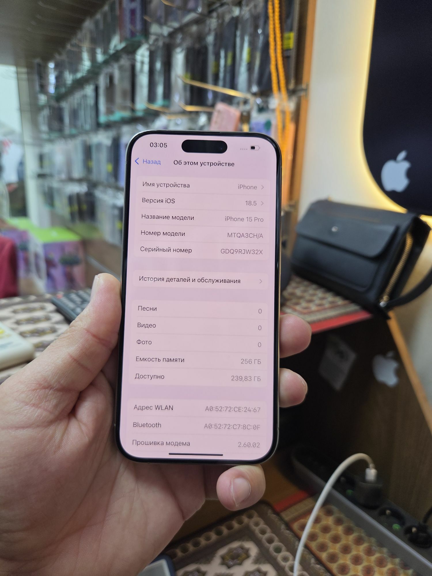 iPhone 15Pro 256gb 91%.2sim - Ашхабад - img 3