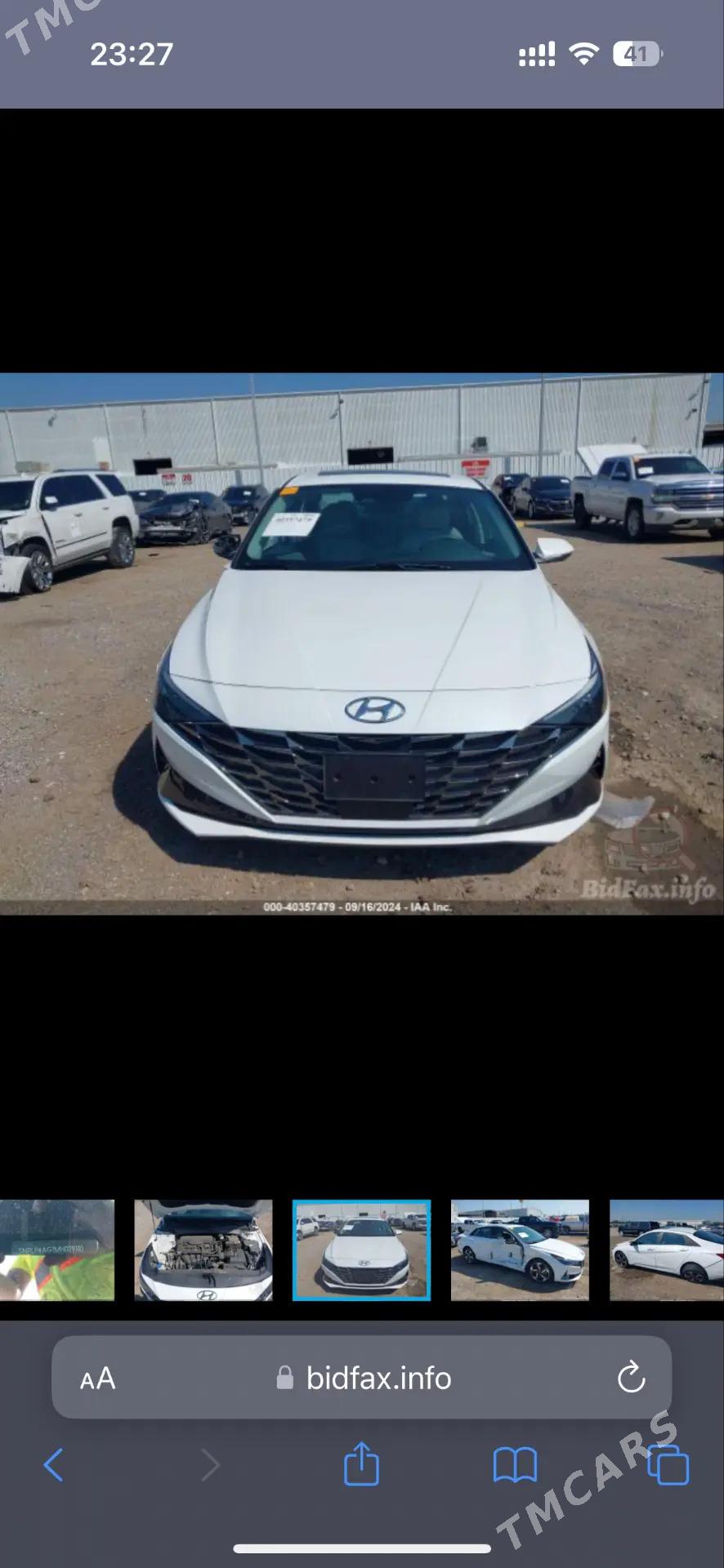 Hyundai Elantra 2022 - 300 000 TMT - Чоганлы - img 2