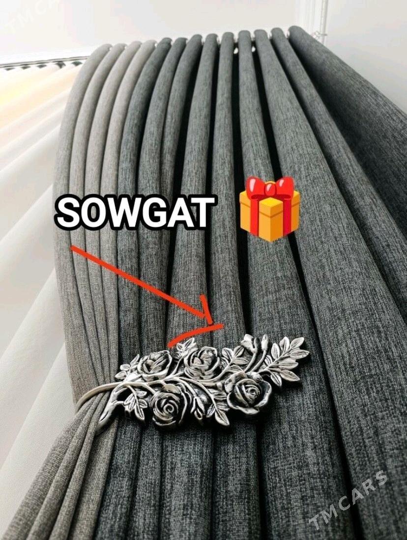 Zanawesga Занавесы Perde Tuty - Ашхабад - img 9