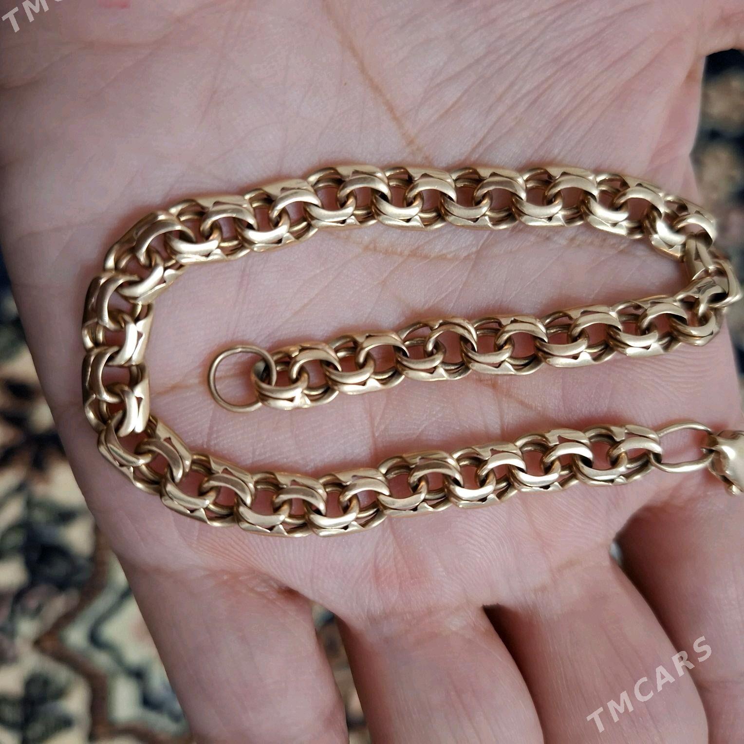 gyzyl 20 gramlyk braslet 2sany - Бабадайхан - img 1