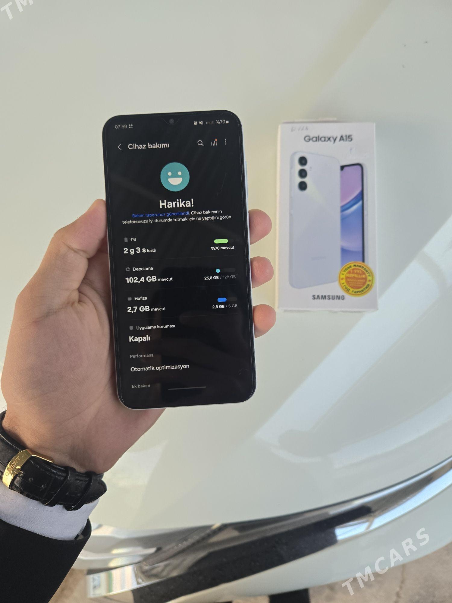 Samsung A15  6/128 - Aşgabat - img 4