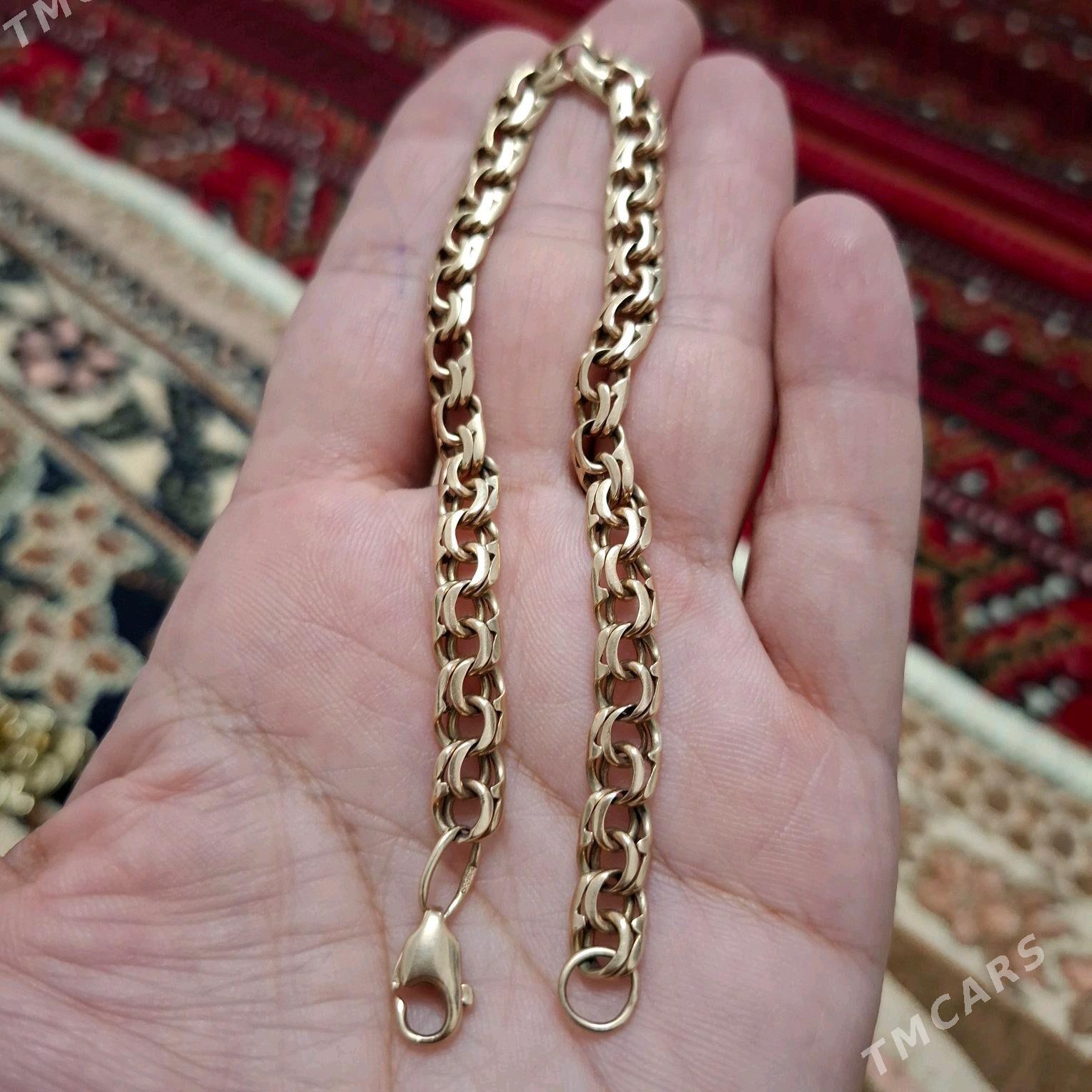 gyzyl 20 gramlyk braslet 2sany - Бабадайхан - img 2