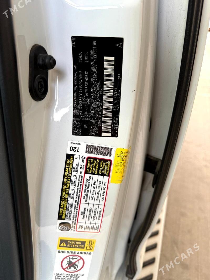 Toyota Sienna 2017 - 465 000 TMT - Aşgabat - img 4