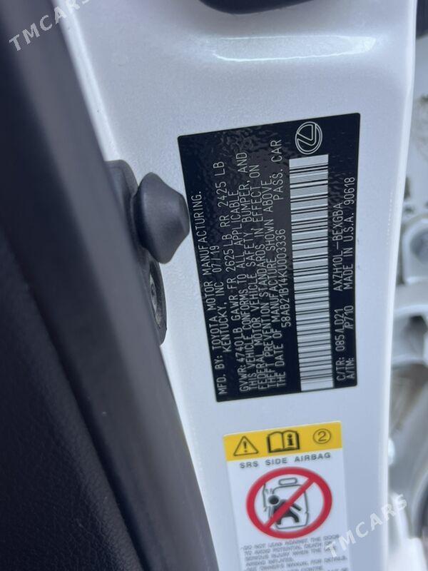 Lexus ES 350 2020 - 400 000 TMT - Ашхабад - img 5