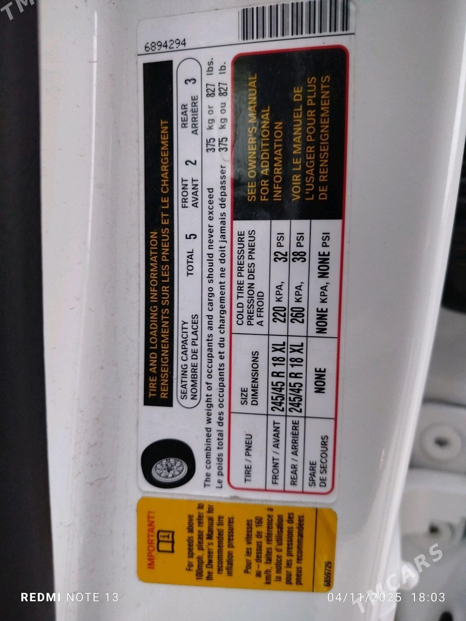 BMW M5 2020 - 550 000 TMT - Ашхабад - img 10