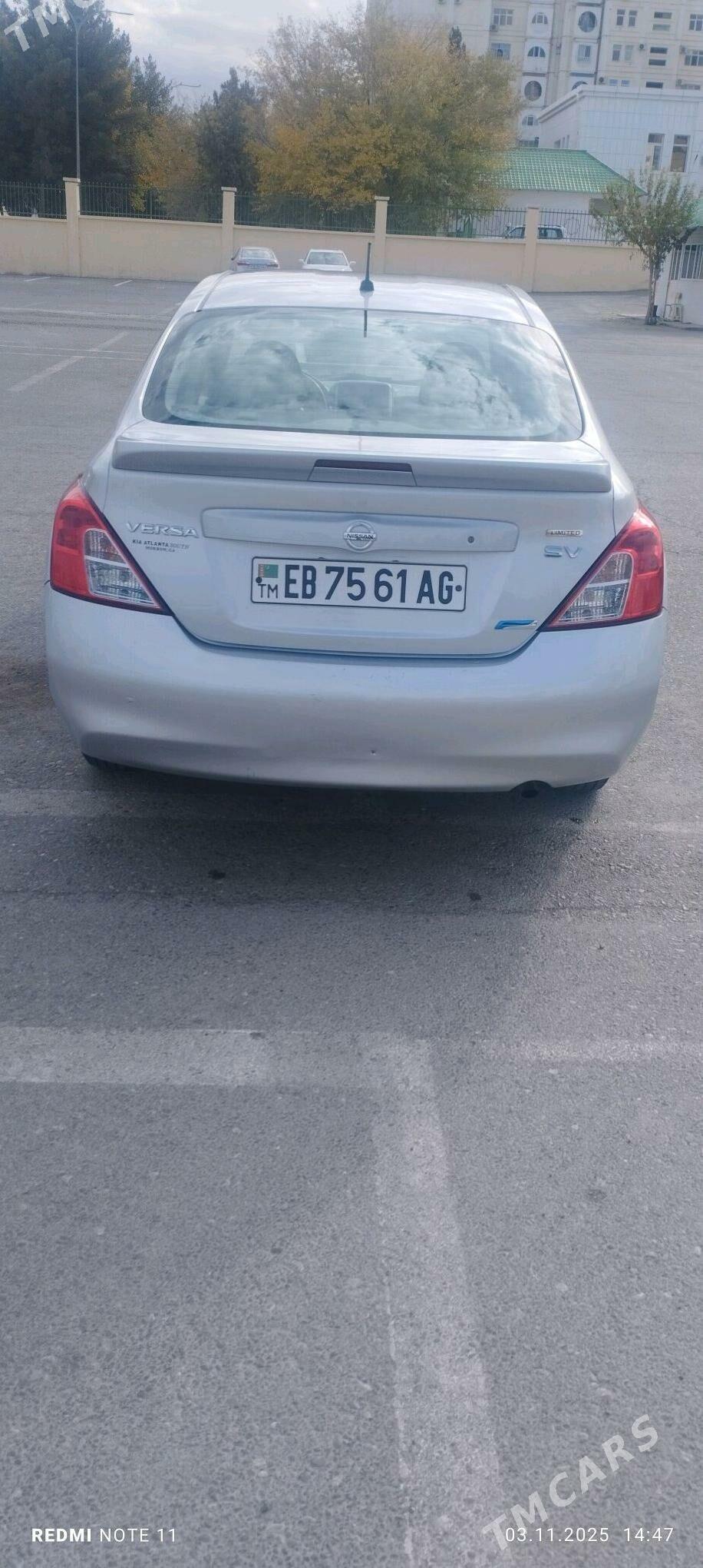 Nissan Versa 2012 - 125 000 TMT - Ашхабад - img 4