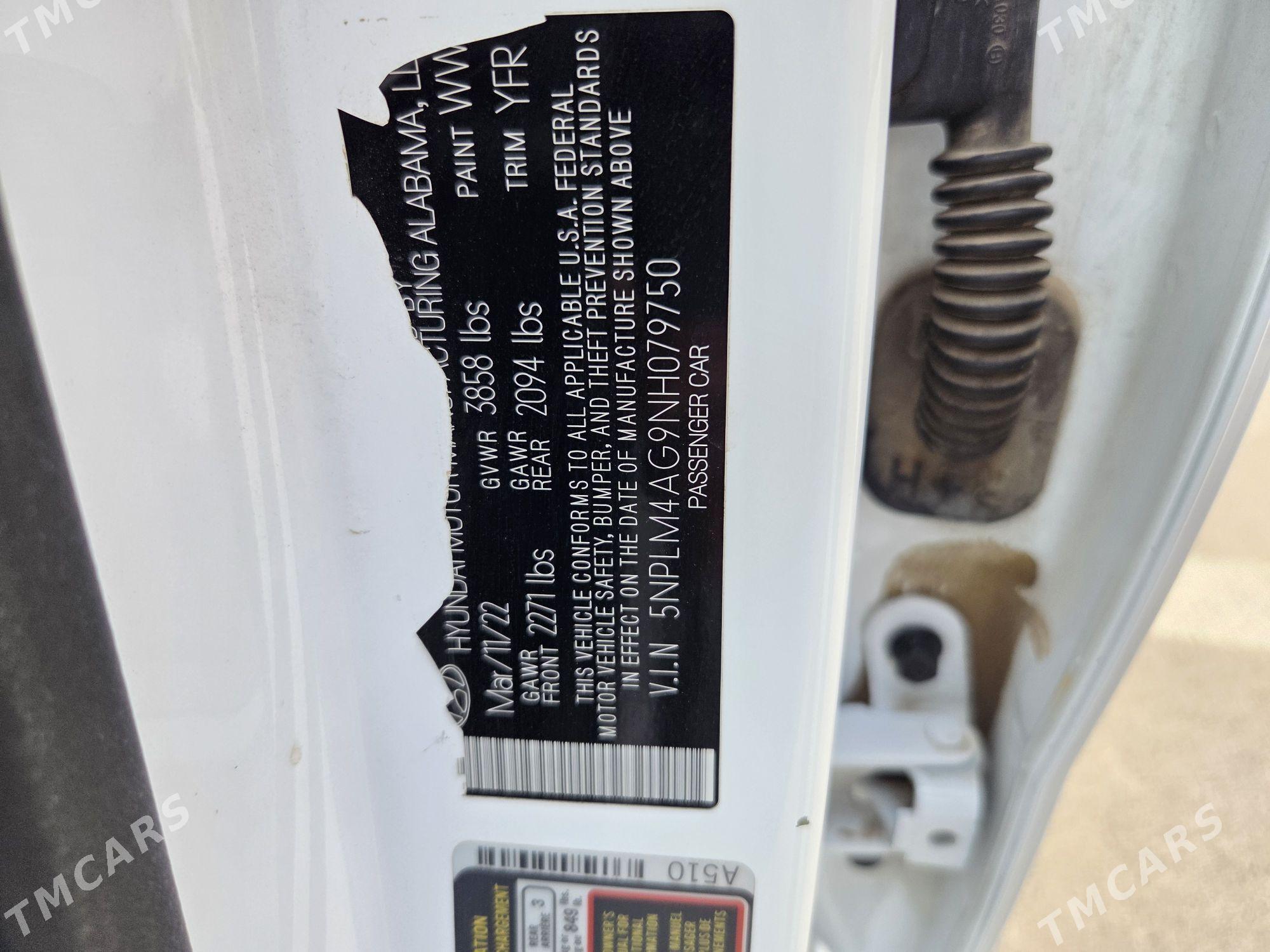 Hyundai Elantra 2022 - 230 000 TMT - Ашхабад - img 7