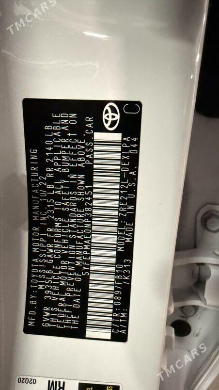 Toyota Corolla 2022 - 255 000 TMT - Ашхабад - img 10