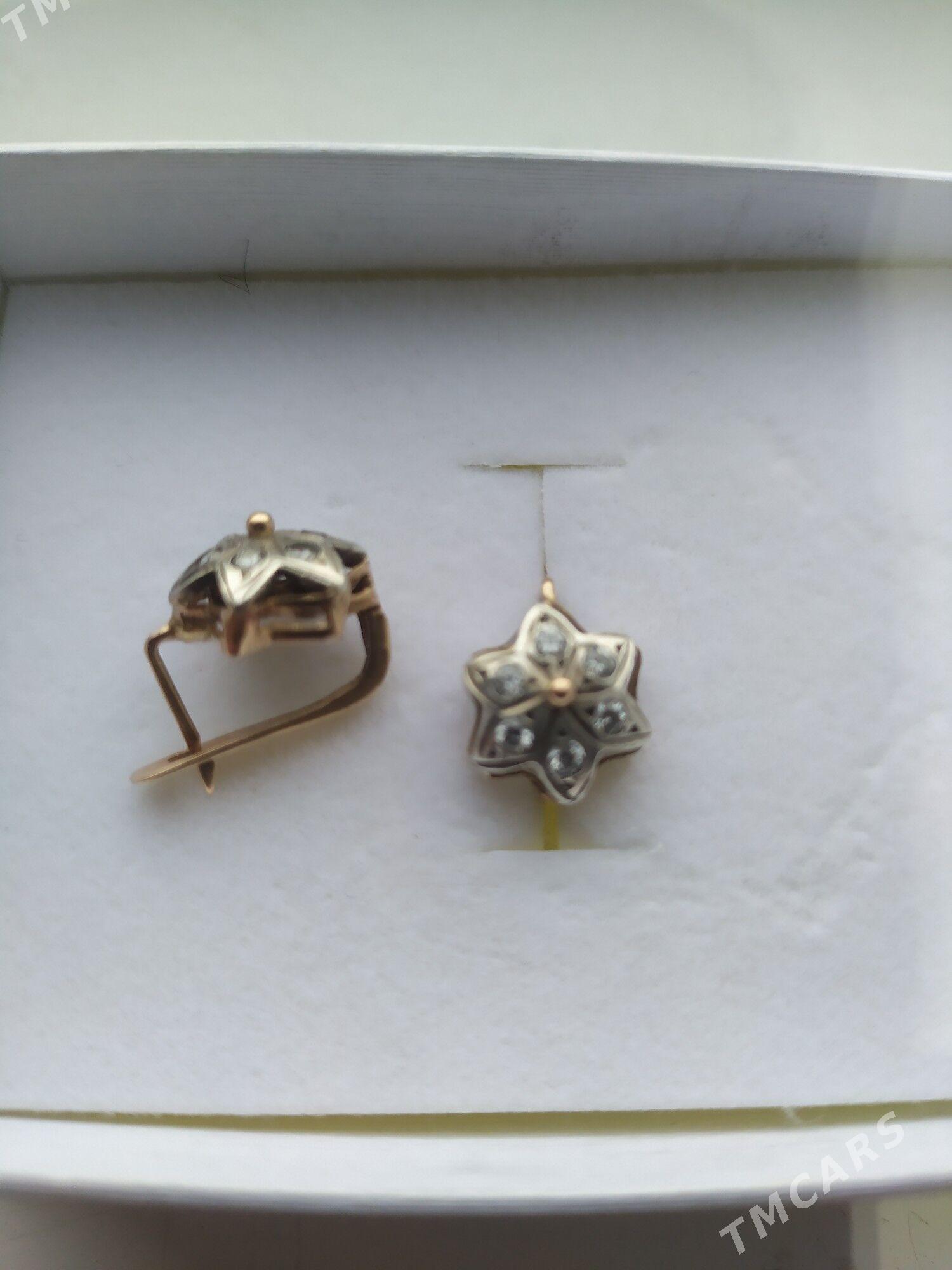 Серги золотые - Mary - img 2