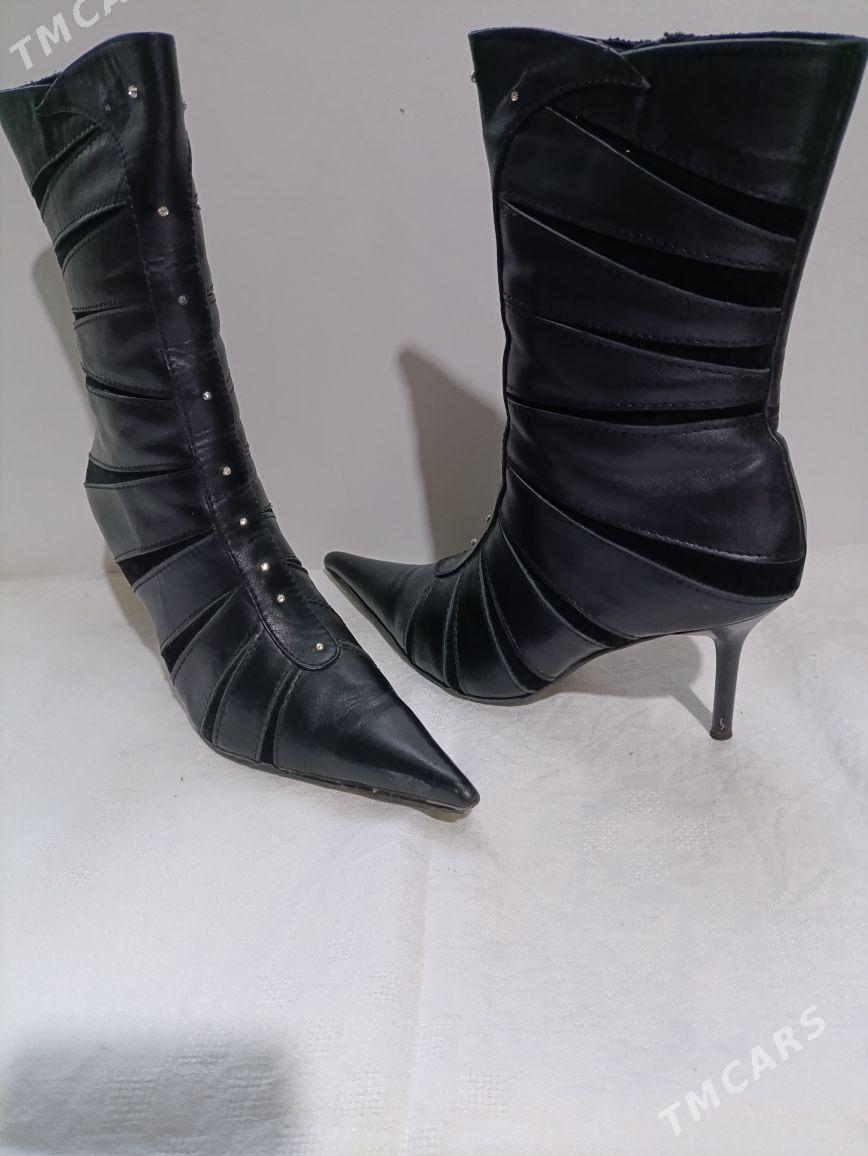 женские сапоги, туфли - кожа - Ашхабад - img 5