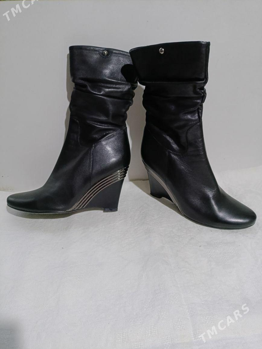 женские сапоги, туфли - кожа - Ашхабад - img 4