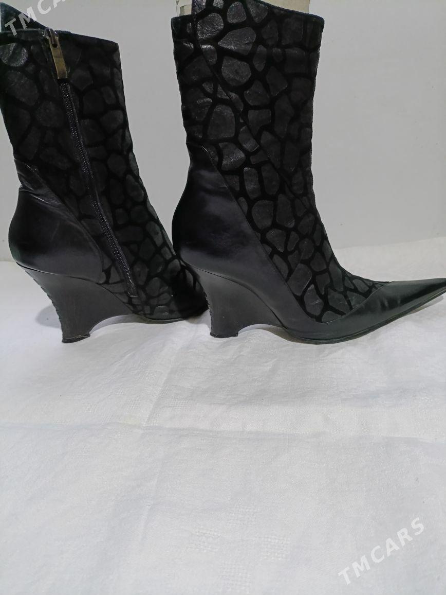 женские сапоги, туфли - кожа - Ашхабад - img 6