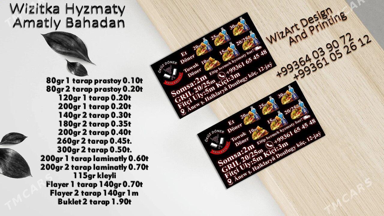 Wizitka hyzmaty kitap pecat - 30 мкр - img 3