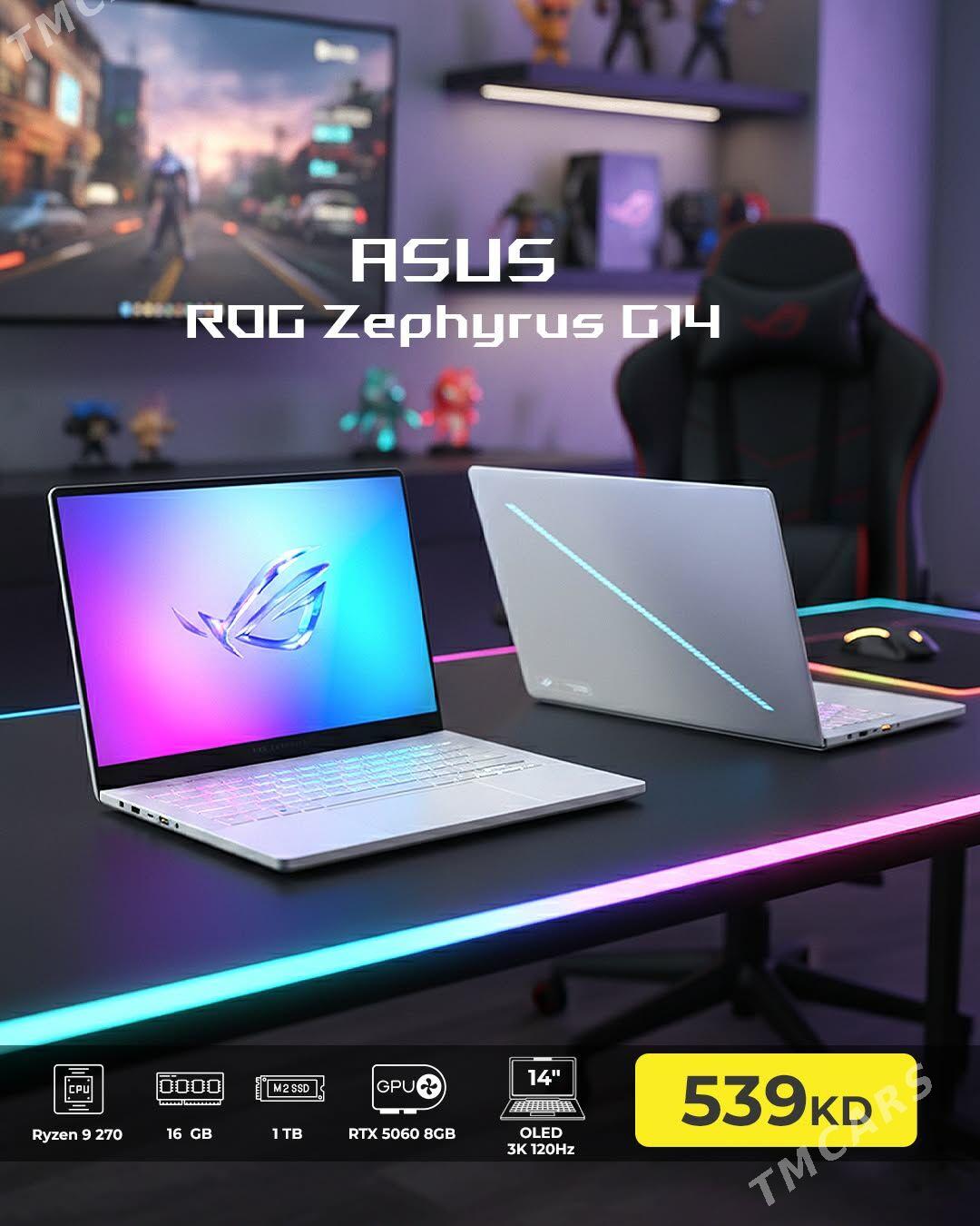 ROG Zephyrus Ryzen 9|3K OLED - Aşgabat - img 1