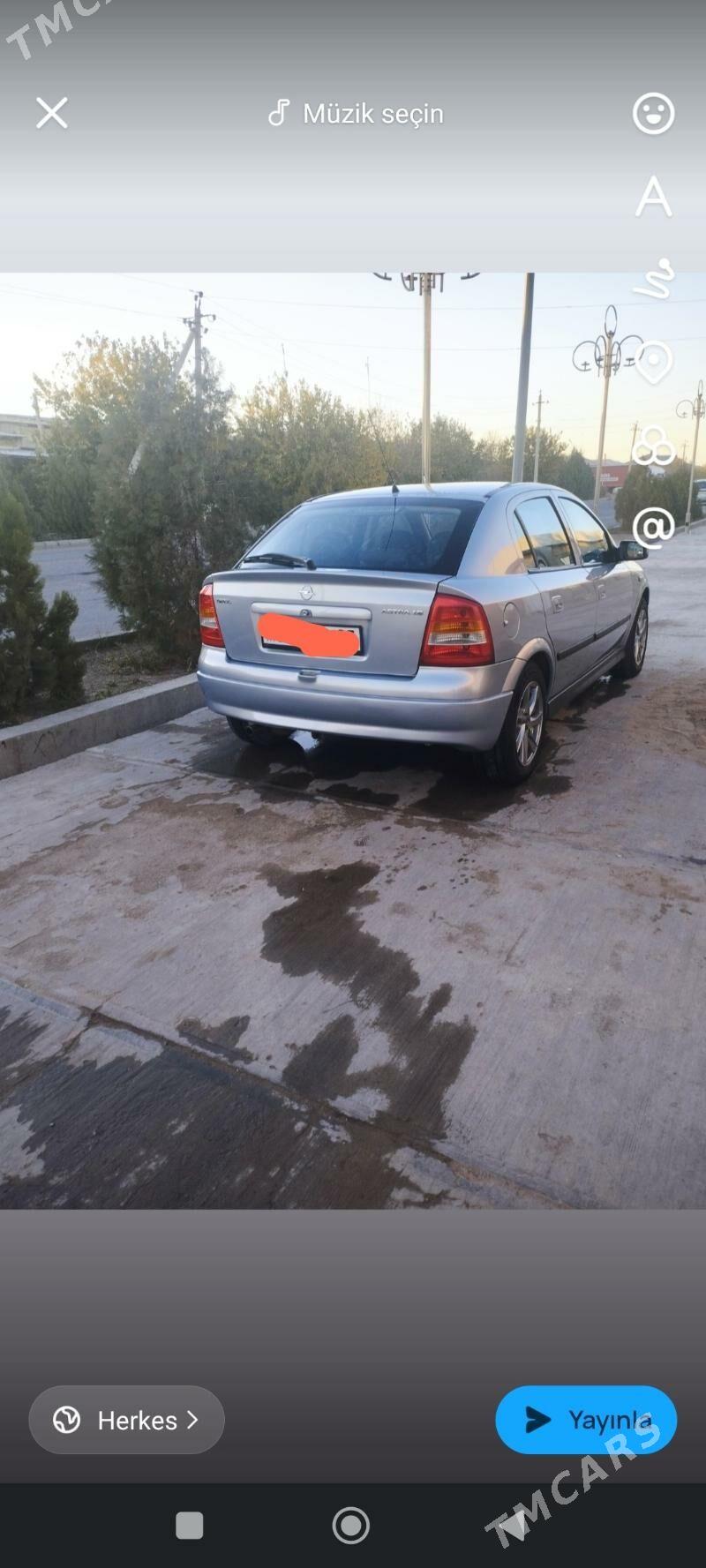 Opel Astra 2002 - 100 000 TMT - Дашогуз - img 2