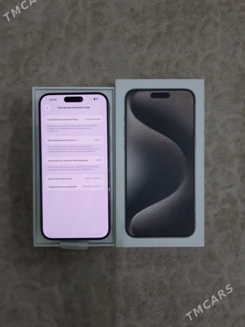 iphon 15pro max 256gb - Aşgabat - img 1