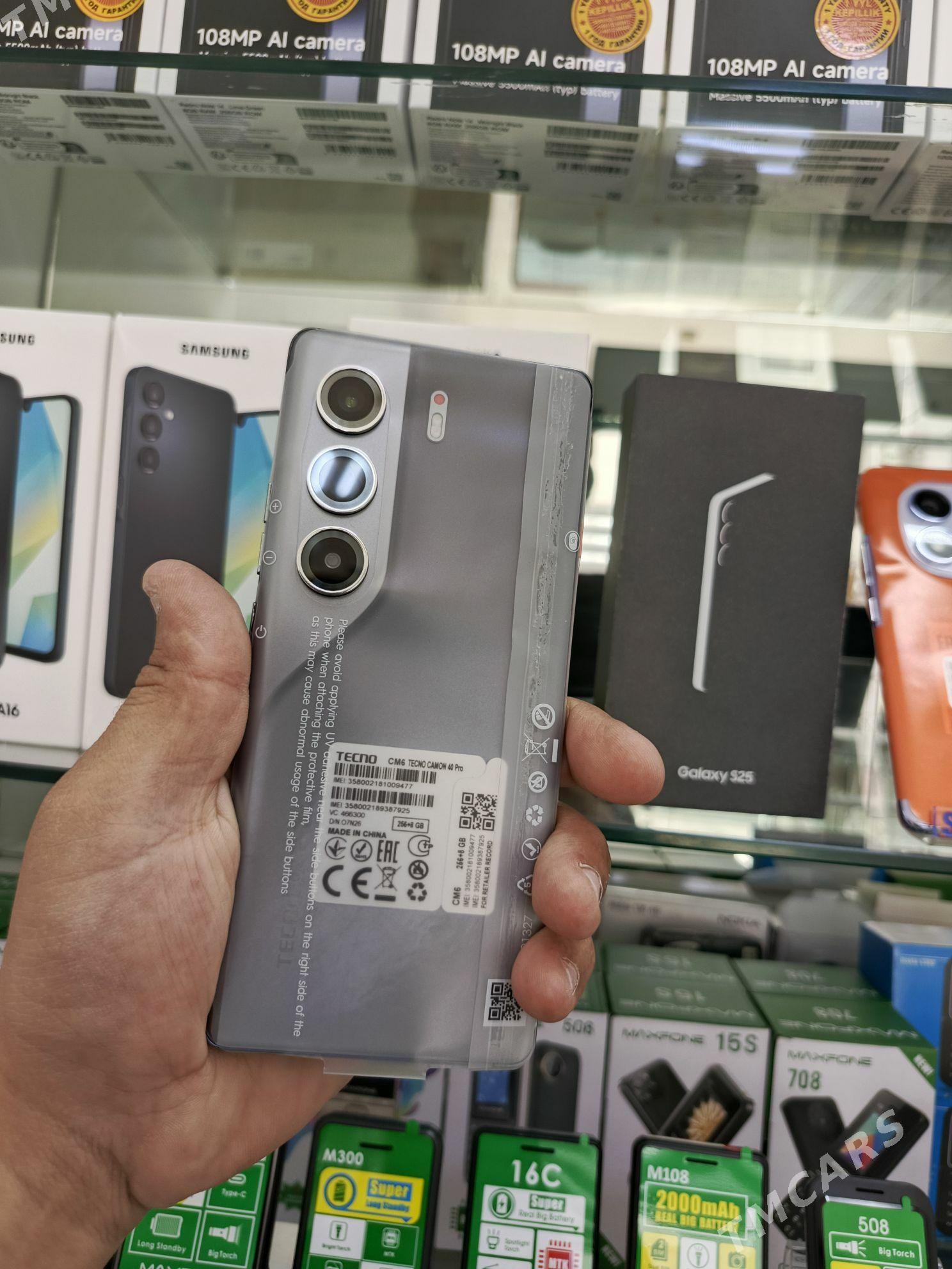 Tecno camon 40pro 8/256 kredit - Aşgabat - img 1