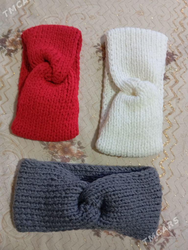 вязаные ободки на голову - Байрамали - img 2