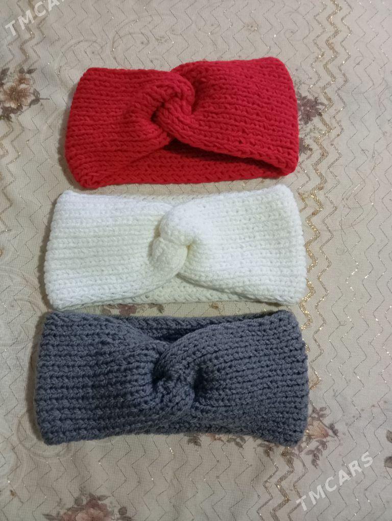 вязаные ободки на голову - Байрамали - img 1