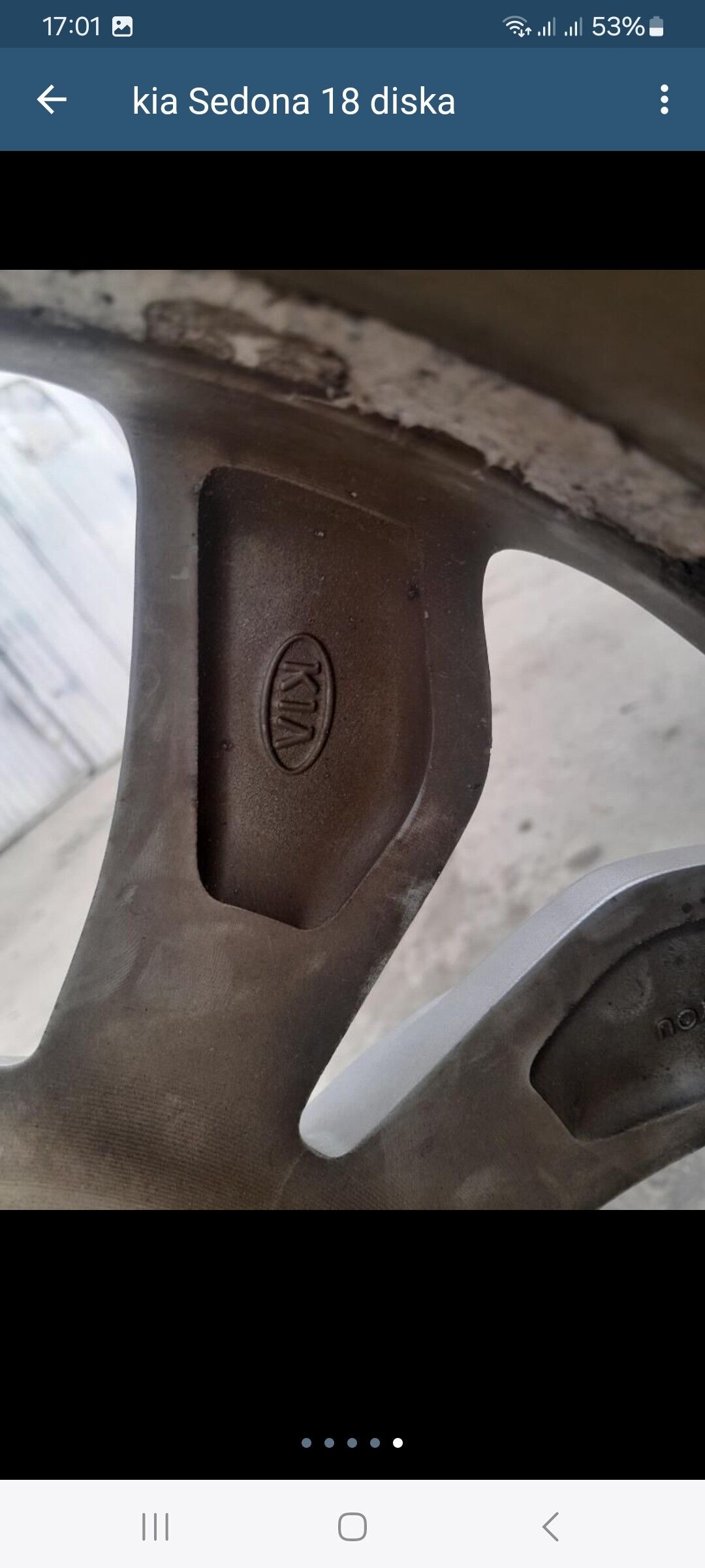 kia sedona diska 18 lik 1 600 TMT - Ашхабад - img 1