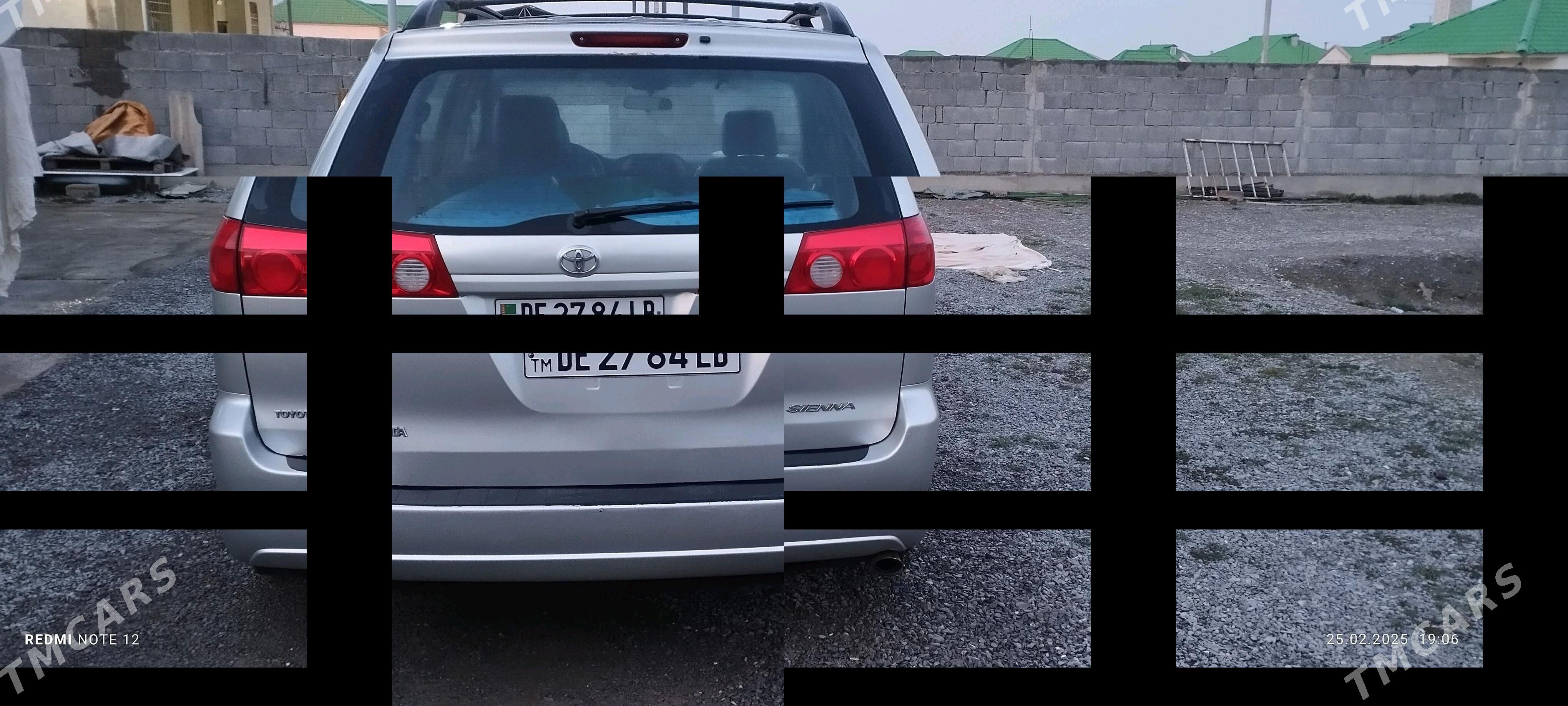 Toyota Sienna 2007 - 240 000 TMT - Ашхабад - img 3