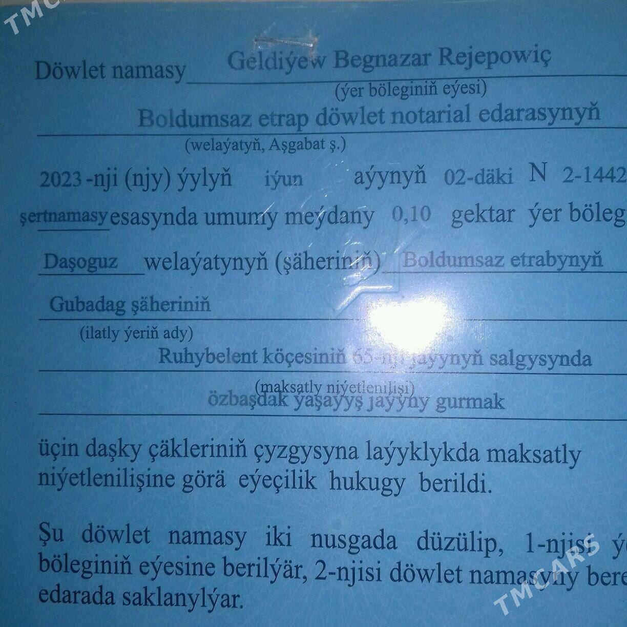 участок 10 соток - Губадаг - img 2