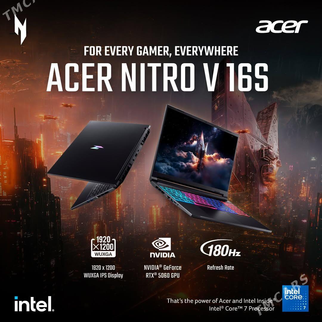 Nitro RTX 5060/180Hz/64-RAM/2T - Ашхабад - img 1