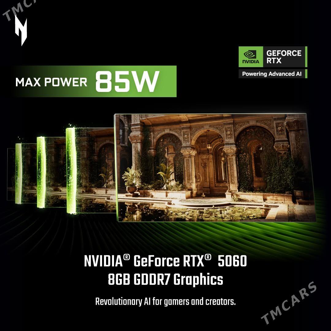 Nitro RTX 5060/180Hz/64-RAM/2T - Ашхабад - img 5