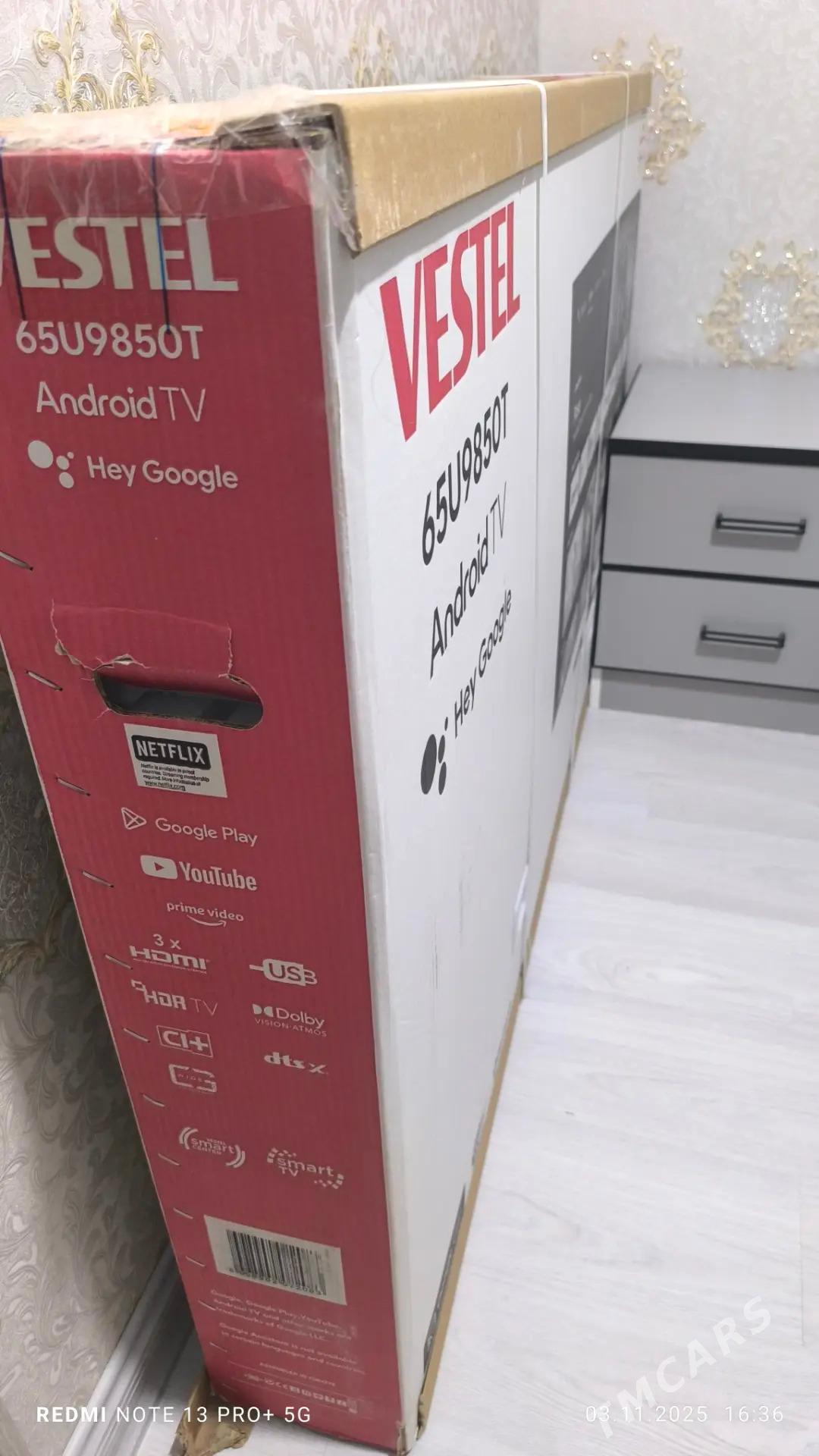 Vestel 65 lik android - Ашхабад - img 3