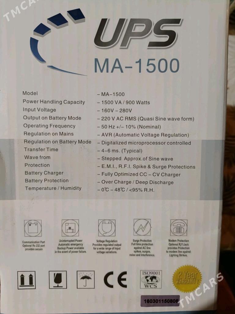UPS 1500 VA - Balkanabat - img 2