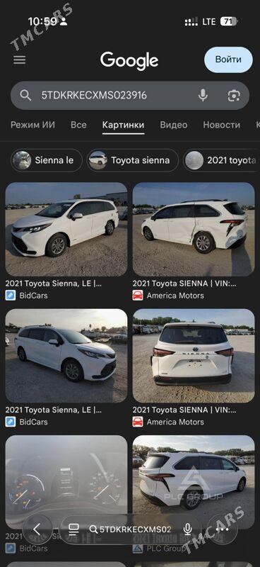Toyota Sienna 2021 - 500 000 TMT - Balkanabat - img 7